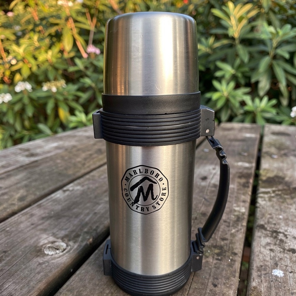 Marlboro Country Store stainless steel vacuum bottle/thermos